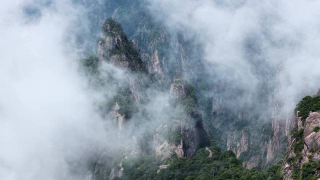 仙气飘飘的西海大峡谷